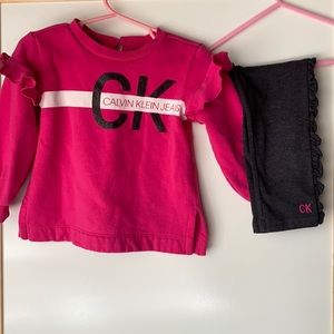 24MO Calvin Klein Set